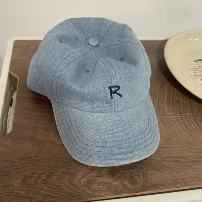 2026 New Denim Baseball Cap with R Logo