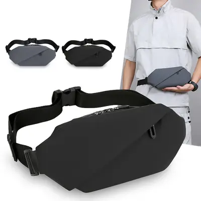 Men's Waterproof Multi-Functional Phone Bag Black