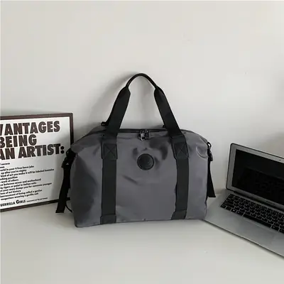 2026 Grey Portable Shoulder Storage Bag