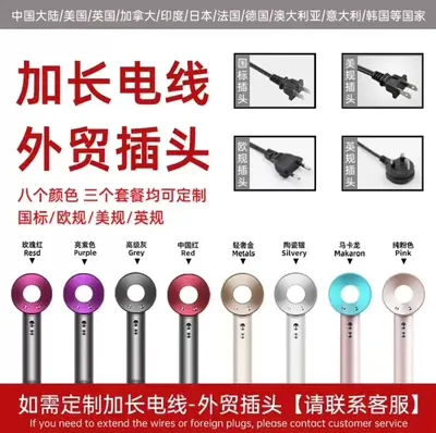 Huaqiangbei Bladeless Hair Dryer 1mg Negative Ion 20cm