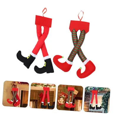 New Elf Hat Christmas Bell Corner Thickened Christmas Hat Wholesale Ready Stock