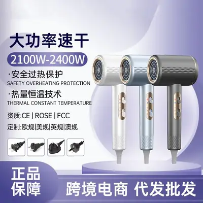 2100W-2400W High Power Hair Dryer with Safety Protection