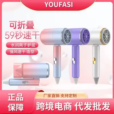 Smart Temp Hair Dryer Blue Light Student Hair Dryer