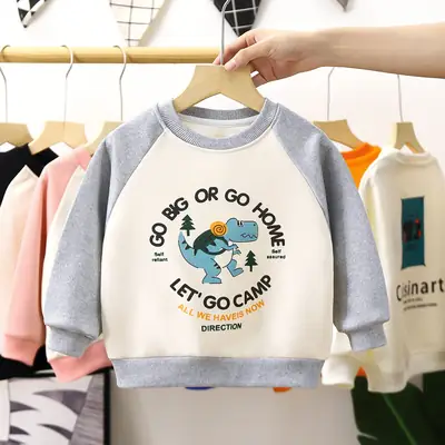Children's Pink Good Hiike Sweatshirt Long Sleeve T-Shirt
