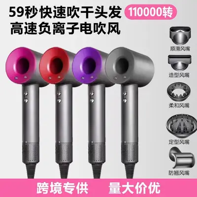 Leafless Hair Dryer with 12 Wind Modes & 4 Temp Settings