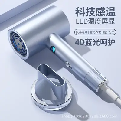Electric Hair Dryer 68°C Constant Temp Cold Hot Air