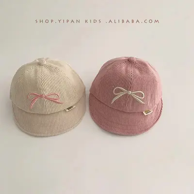 Yipan Warm Kids Hats Red Pink Beige 2025
