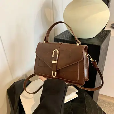 Silver Quilted Shoulder Bag for Women 2024
