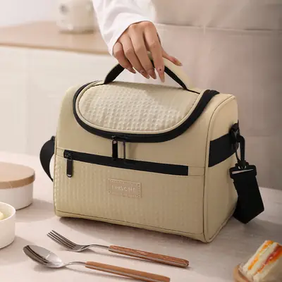 New Yushan Curved Ice Bag for Work with Rice Lunch Bag