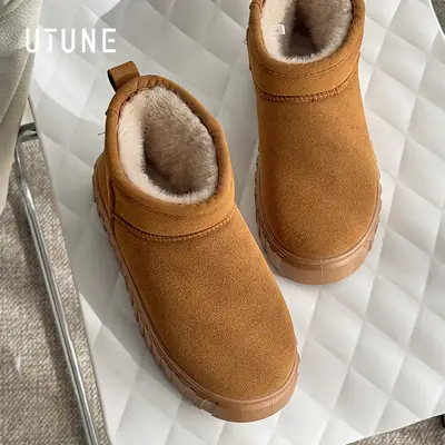 Pink High-Top Winter Boots for Women