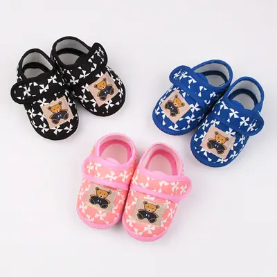 Foreign trade baby shoes 0-12 months baby shoes 3-6-9-11 months children's shoes spring and summer shoes do not drop shoes