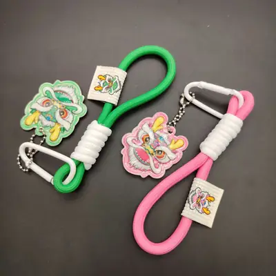 Cartoon Lion Luggage Lanyard Set for Kids