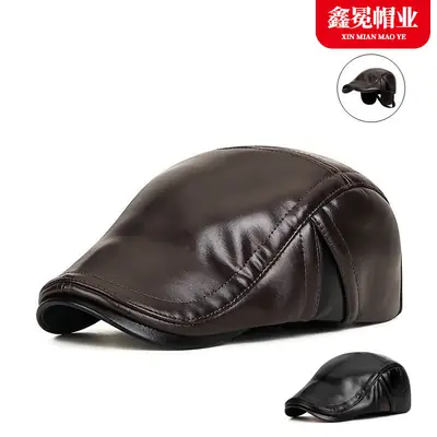 Winter Fleece Lined Duckbill Cap for Men