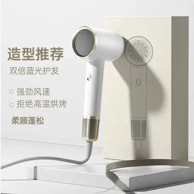 New Hair Dryer with Blue Light & Constant Temp