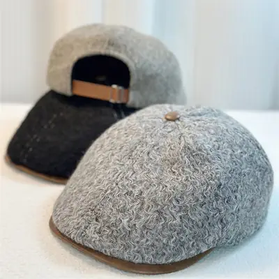 Japanese Style Retro Adjustable Cap Front & Reverse Wearable