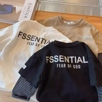 Boys Pure Cotton Spring Autumn T-Shirt FSSENTIAL