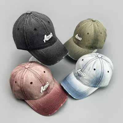 Men's New Glitter Amo Embroidered Baseball Cap