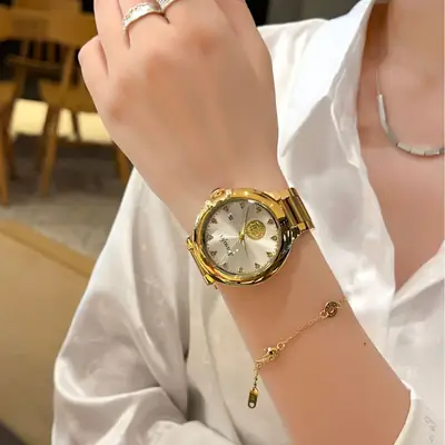 Golden Automatic Mechanical Watch for Men