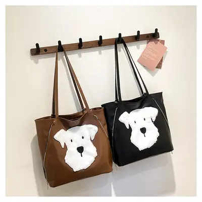 Amy Rabbit Women's Black Shoulder Bag 2024