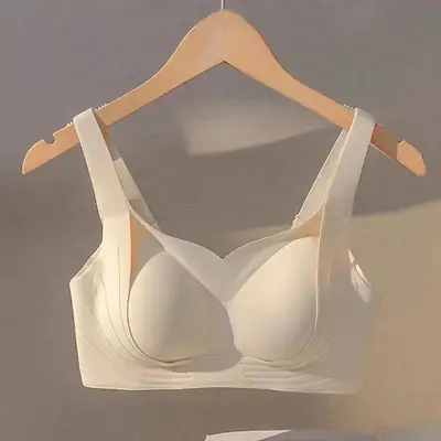 Traceless Push-Up Bra Women Large Chest Small
