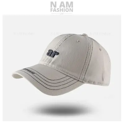 Women Gray Letter Embroidered Baseball Cap Small