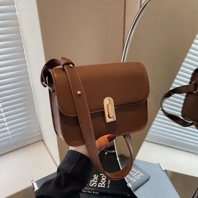 Women's Brown Crossbody Bag 2024 New Arrival