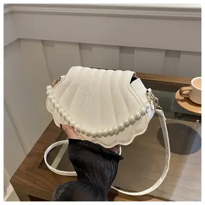 Pink Pearl Crossbody Bag for Women 2024