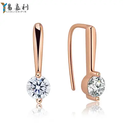 Rose Gold Imitation Earrings for Women