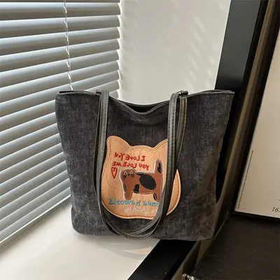 Korean Style Women's Autumn Commuter Tote Bags 2024