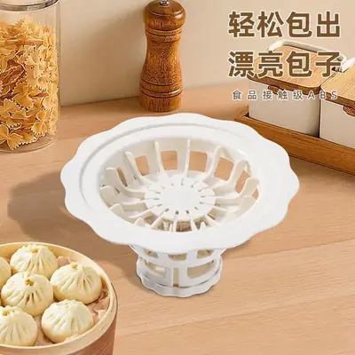 White Cross-Border Explosions Baozi Mold Handmade Dumplings