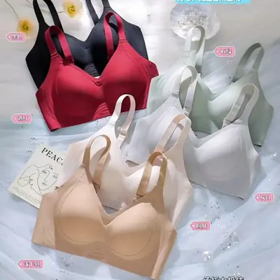 Traceless Underwear Women's Small Push-Up Adjustable Bra