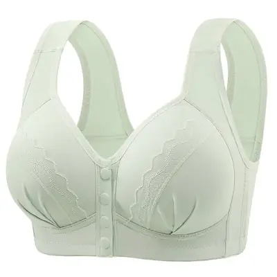 Factory Direct Front Buckle Underwear for Middle-aged Women