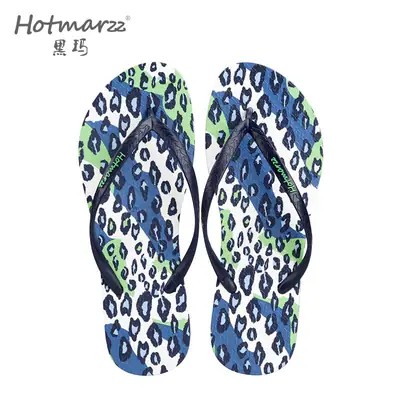 Hotmarzz Heima Women's Flip-Flops Anti-Slip PVC Slippers Bathroom Home Flip-Flops for Outer Wear