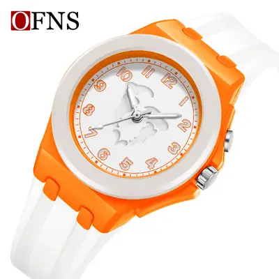 Ofns Blue Sports Waterproof Kids Watch
