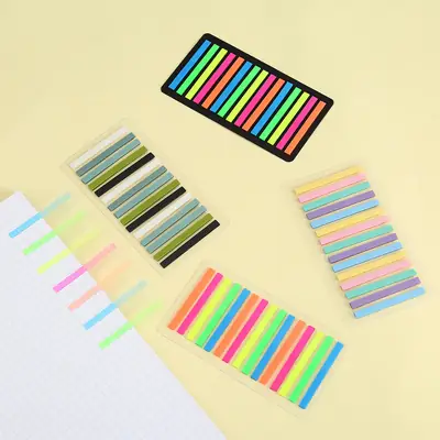 Color Fine Index Stickers Small Narrow Stickers Post-it Notes Reading Notes Reading Notes Label Stickers Wholesale