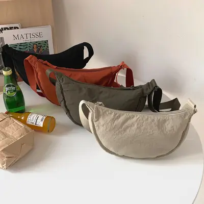 Women's Mint Crossbody Bag Nylon Lightweight Summer Carry