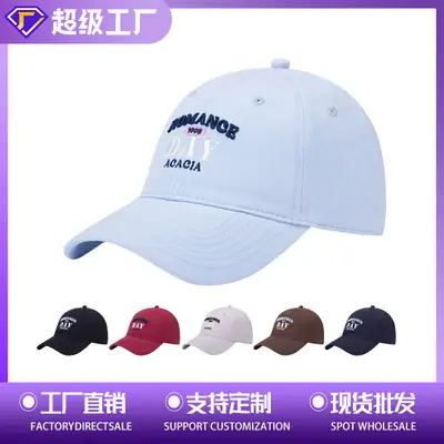 2025 Korean Embroidered Peaked Hats for Women