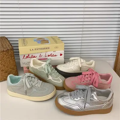 2025 Women's Casual Retro Training Shoes White