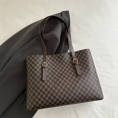 2024 Winter Shoulder Tote Bag Women Large Capacity