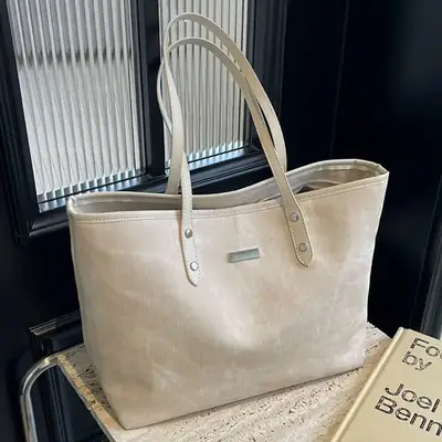 Pink Women's Tote Bag Large Capacity Shoulder Bag