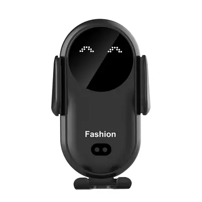 15W Wireless Car Charging Bracket with Mute Motor & Infrared Induction
