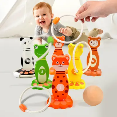 Kids Animal Hoop Game for 3-6 Years