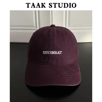 Women Winter Baseball Cap Covertat Embroidered Navy