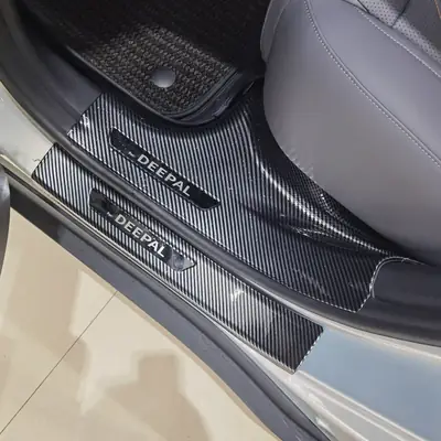Suitable for Changan dark blue S05 threshold bar modification special carbon fiber welcome pedal rear guard plate inner threshold bar