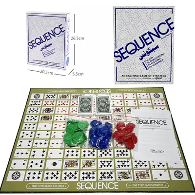 Cross-border foreign trade English Arabic game card leisure adult entertainment game card table game sequence card