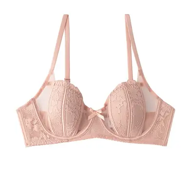 Red Lace Push Up Bra Big Chest Rabbit Ears