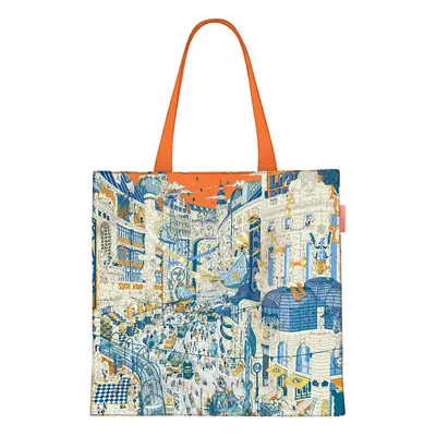 Paris City Canvas Bag Women's Handbag 40x40cm