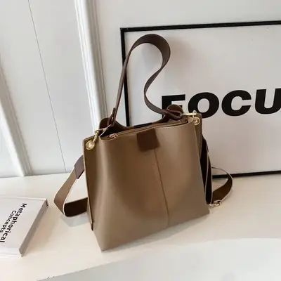Black Bucket Bag Women 2023 New Fashion