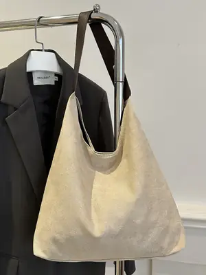 Niche Suede Bag Women's Large Capacity Shoulder Bag