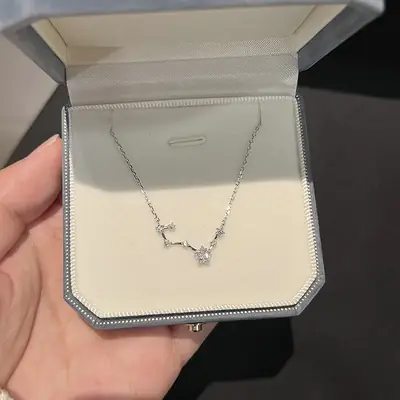 Stainless Steel Star Necklace for Girlfriends